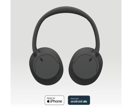Sony WH-CH720N Noise Cancelling Wireless Headphones, Bluetooth, Black