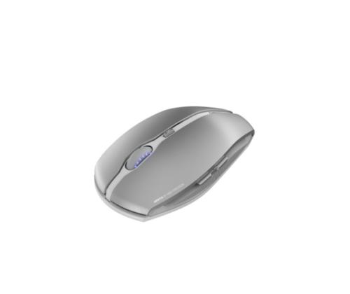 Cherry GENTIX BT (JW-7500-20) Wireless Mouse, Bluetooth, 2000 DPI, Frosted Silver