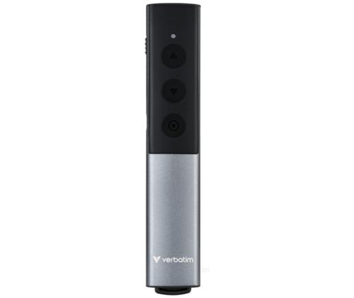Verbatim 32366 Agenda Wireless Presenter with Red Laser Pointer, Grey/Black