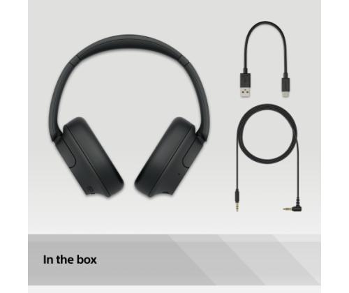 Sony WH-CH720N Noise Cancelling Wireless Headphones, Bluetooth, Black