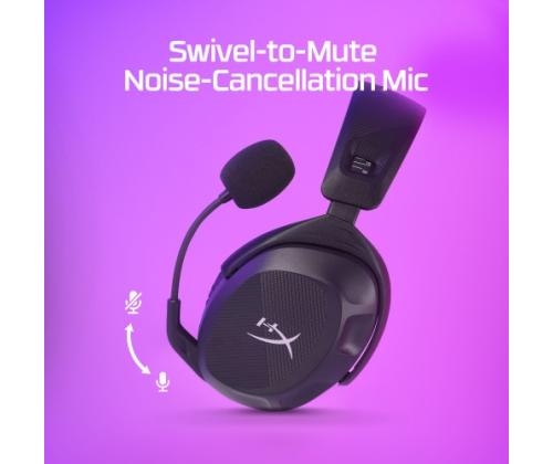 HyperX Cloud Stinger 2 Wireless Gaming Headset, Black