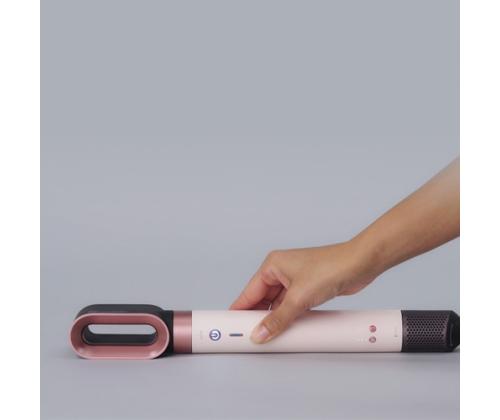 Dyson HS09 Airwrap Co-anda2x Straight+Wavy Hair Multi-Styler, Ceramic Pink/Rose Gold