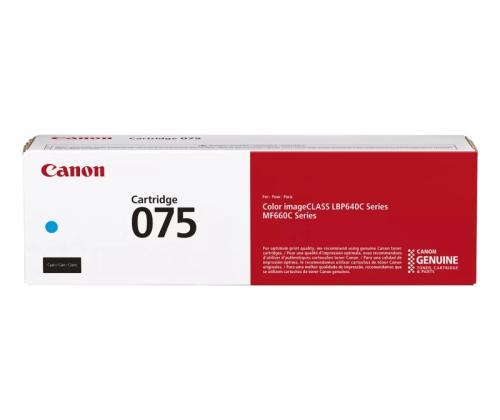 Canon CRG 075 C (6364C002) Toner Cartridge, Cyan