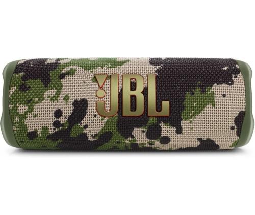 JBL Flip 6 Portable Speaker, Wireless, Bluetooth, Squad (Camouflage)