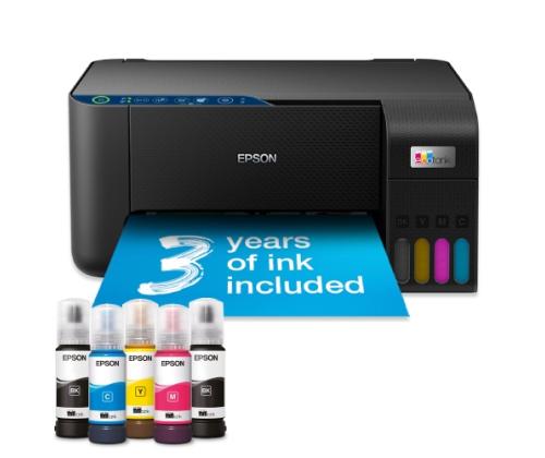 Epson EcoTank L3271 Printer Inkjet Colour MFP A4 33 ppm USB Wi-Fi