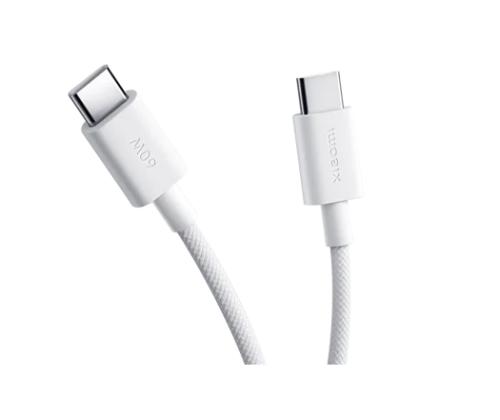 Xiaomi 3A Braided USB-C to USB-C Cable 1m, White
