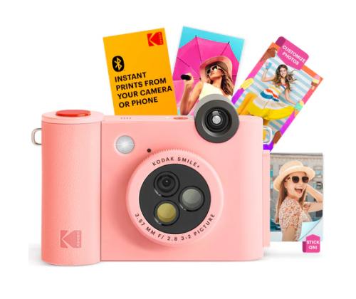 Kodak SMILE+ Instant Print Camera, 2x3'', Pink (SPEC)