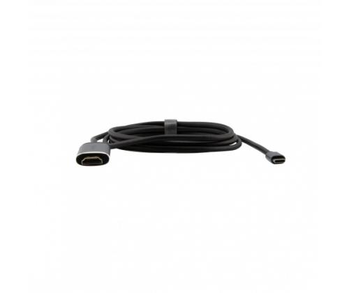 Verbatim 49144 USB-C to HDMI 4K Adapter, USB 3.1 GEN 1, HDMI 4K (60Hz), 1.5m Cable, Grey/Black