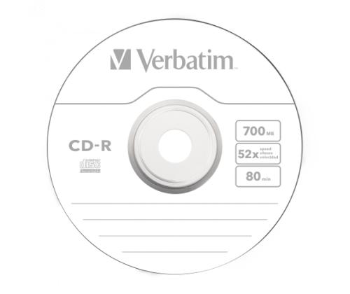 Verbatim 43432 CD-R 700MB 52X Extra Protection Surface Discs (25 pcs/Pack)