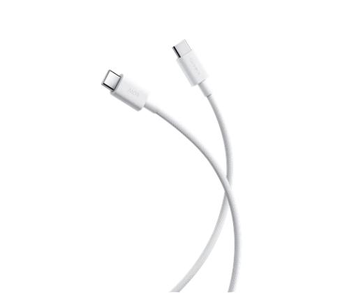 Xiaomi 3A Braided USB-C to USB-C Cable 1m, White