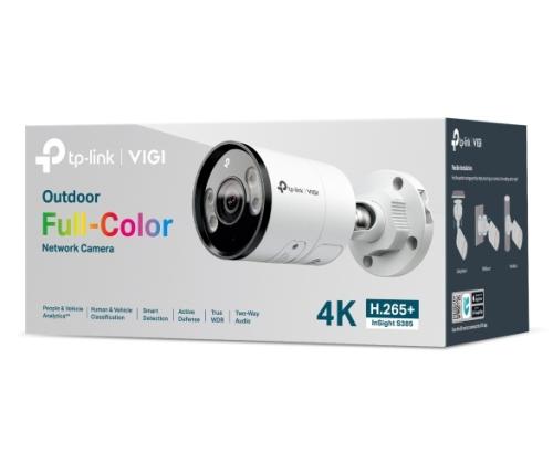 TP-Link InSight S385(4mm) VIGI 8MP Outdoor Full-Color Bullet Network Camera