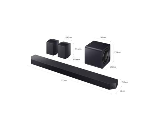Samsung Q-Series HW-Q990H Soundbar 11.1.4 ch, Black