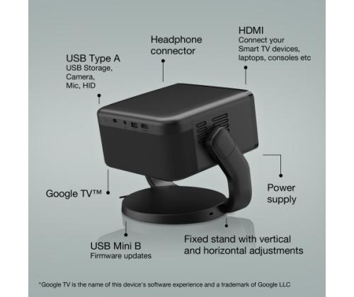 Epson EF-22B Projector 3LCD FHD 1920x10Epson EF-22B Projector 3LCD FHD 1920x1080, 500 ANSI lumens, U