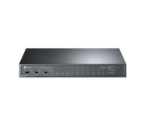 TP-Link 8-Port 10/100Mbps + 3-Port Gigabit Desktop Switch with 8-Port PoE+