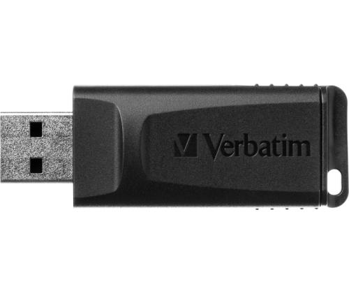 Verbatim 98697 Slider USB atmintinė 32GB, USB-A 2.0, Juoda
