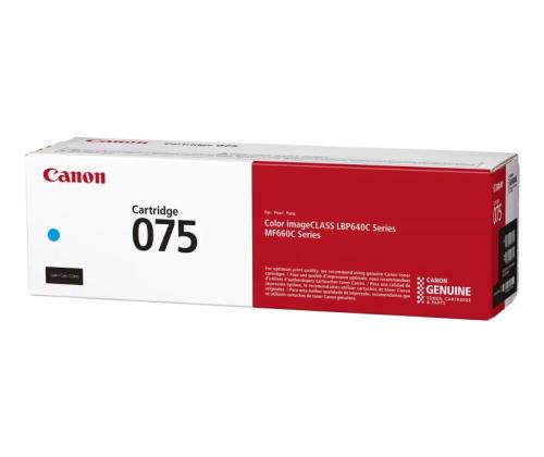Canon CRG 075 C (6364C002) Toner Cartridge, Cyan