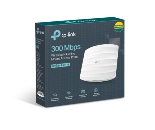 TP-Link Omada EAP115 300Mbps Wireless N Ceiling Mount Access Point