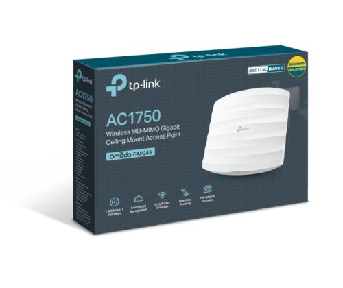 TP-Link Omada AC1750 Wireless MU-MIMO Gigabit Ceiling Mount Access Point