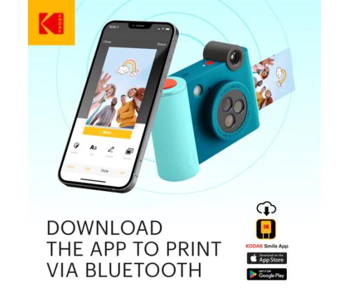 Kodak SMILE+ Instant Print Camera, 2x3'', Blue