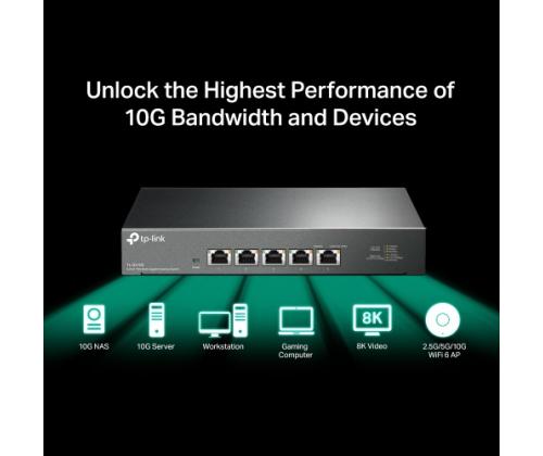 TP-Link TL-SX105 5-Port 10G Desktop Switch