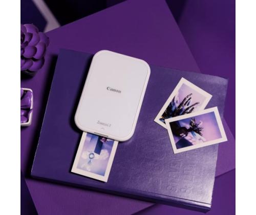 Canon Zoemini 2 Portable Photo Printer Colour ZINK 2x 3'', Bluetooth, White