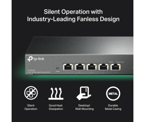 TP-Link TL-SX105 5-Port 10G Desktop Switch