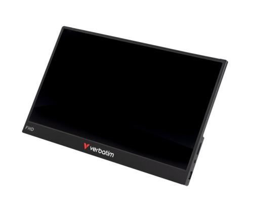 Verbatim 49590 Portable Monitor LIGHT 14'' IPS FHD 1920x1080 6ms 250cd/m2 60Hz, Black