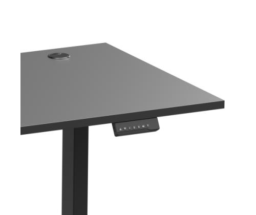 Adjustable Height Table Up Up Bjorn II Black, Table top L Black