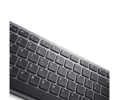 Dell Premier Multi-Device KM7321W Wireless Keyboard and Mouse, RF Wireless+Bluetooth, US, Titan grey