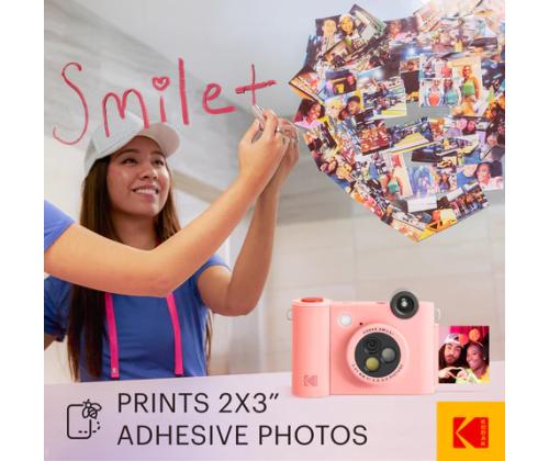 Kodak SMILE+ Instant Print Camera, 2x3'', Pink (SPEC)