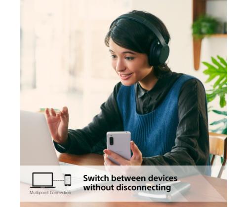 Sony WH-CH720N Noise Cancelling Wireless Headphones, Bluetooth, Black