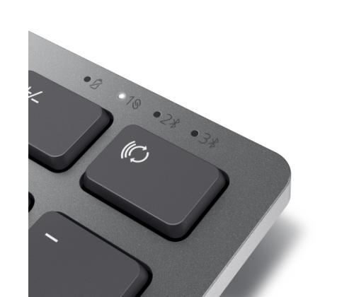 Dell Premier Multi-Device KM7321W Wireless Keyboard and Mouse, RF Wireless+Bluetooth, US, Titan grey