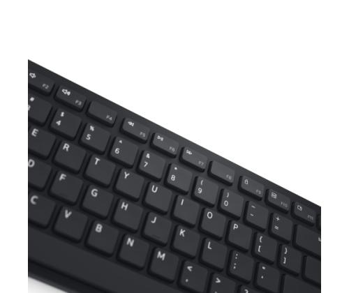Dell Pro KM5221W Wireless Keyboard and Mouse, RF Wireless, US Int, Black