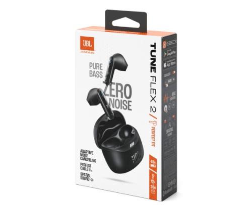 JBL Tune Flex 2 Wireless Earphones Earbuds, Bluetooth, Black