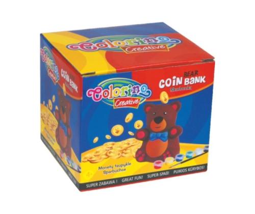 Colorino Creative Bear coin bank