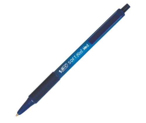 BIC Ballpoint pens SOFTFEEL CLIC 0.32 mm, blue, 1 pcs. 914346
