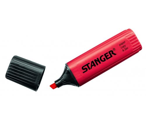 STANGER highlighter, 1-5 mm, red, 1 pcs. 180003000