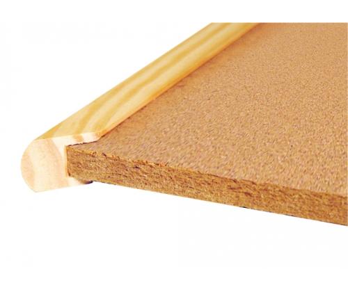 Esselte Pinboard Cork Standard wood frame 80 x 60 cm