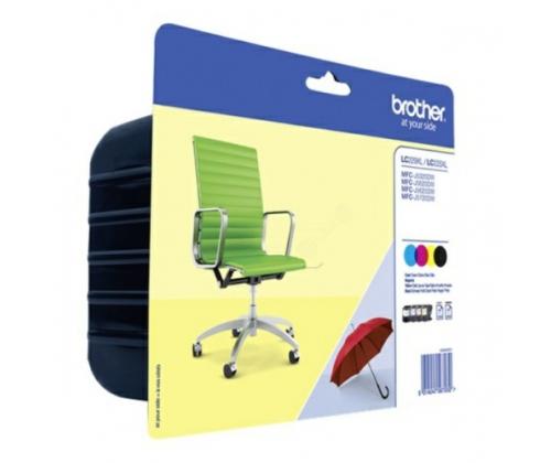 Brother LC229XL (LC229XLVALBP) Ink Cartridge Multipack, C/M/Y/BK