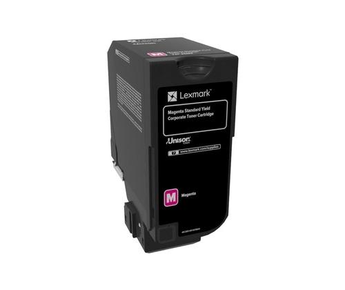 Lexmark 74C2SM0 Toner Cartridge, Magenta