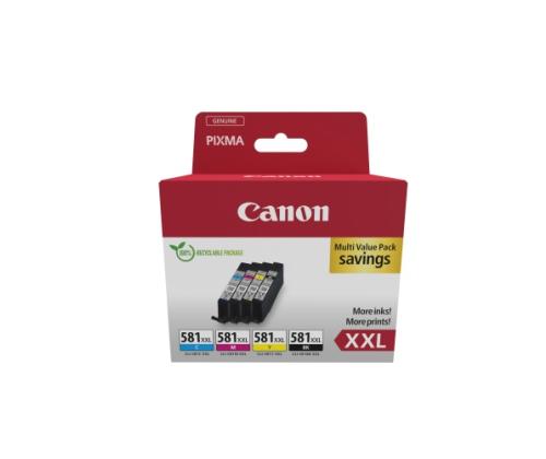 Canon CLI-581XXL (1998C007) Ink Cartridge Multipack, C/M/Y/BK