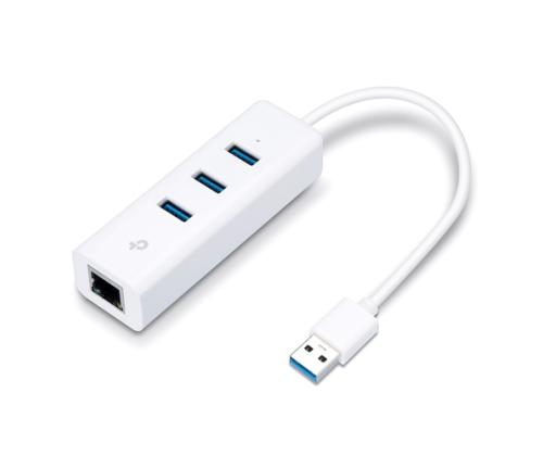 TP-Link UE330 USB 3.0 3-Port Hub and Gigabit Ethernet Adapter