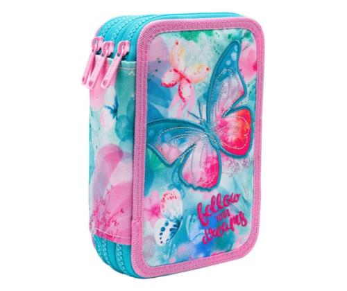 Triple decker pencil case with equipment CoolPack Jumper 3 DREAMS