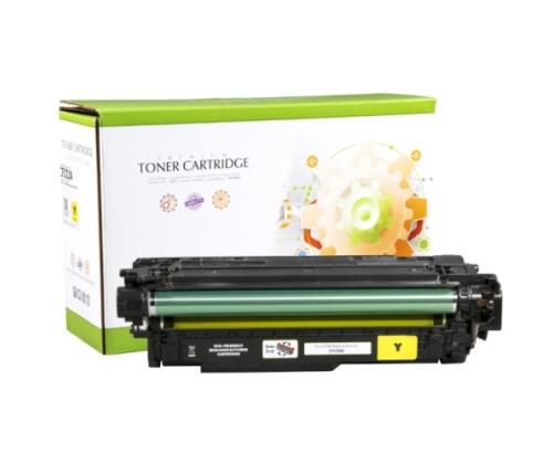 Compatible Static Control HP 653A (CF322A) Toner Cartridge, Yellow