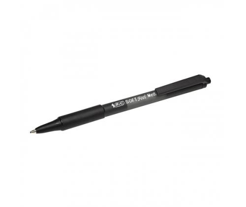 BIC Ballpoint pens SOFTFEEL CLIC 1.0 mm, black, 1 pcs. 914360