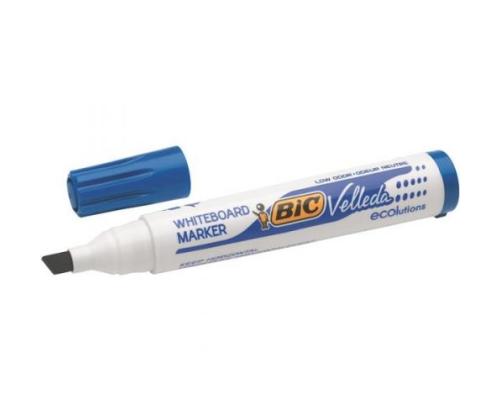 Whiteboard Marker BIC Velleda, 3.7-5.5 mm Chisel tip, blue 1 pcs.