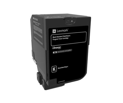 Lexmark 74C2SK0 Toner Cartridge, Black