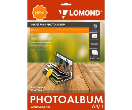 Lomond Inkjet Mini Album Small Square Matte 32x40mm (Small)