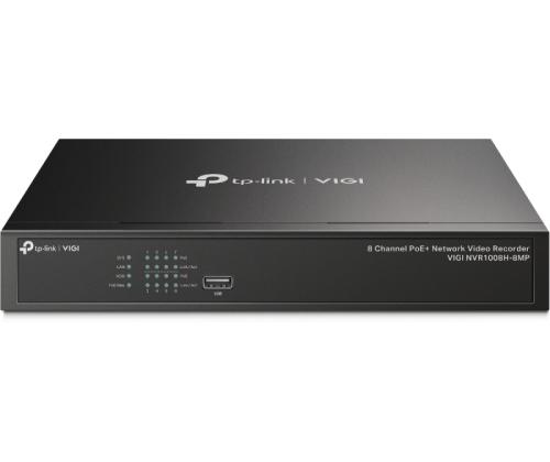 TP-Link VIGI NVR1008H-8MP 8 Channel PoE+ Network Video Recorder