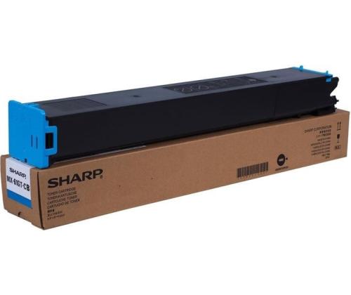 Sharp MX-61GT-CB (MX61GTCB) Toner Cartridge, Cyan